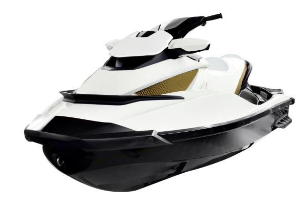 white jet ski